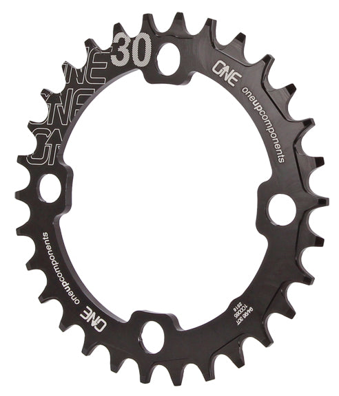 OneUp Components 94/96 Round Chainring, 94/96BCD 30T Black