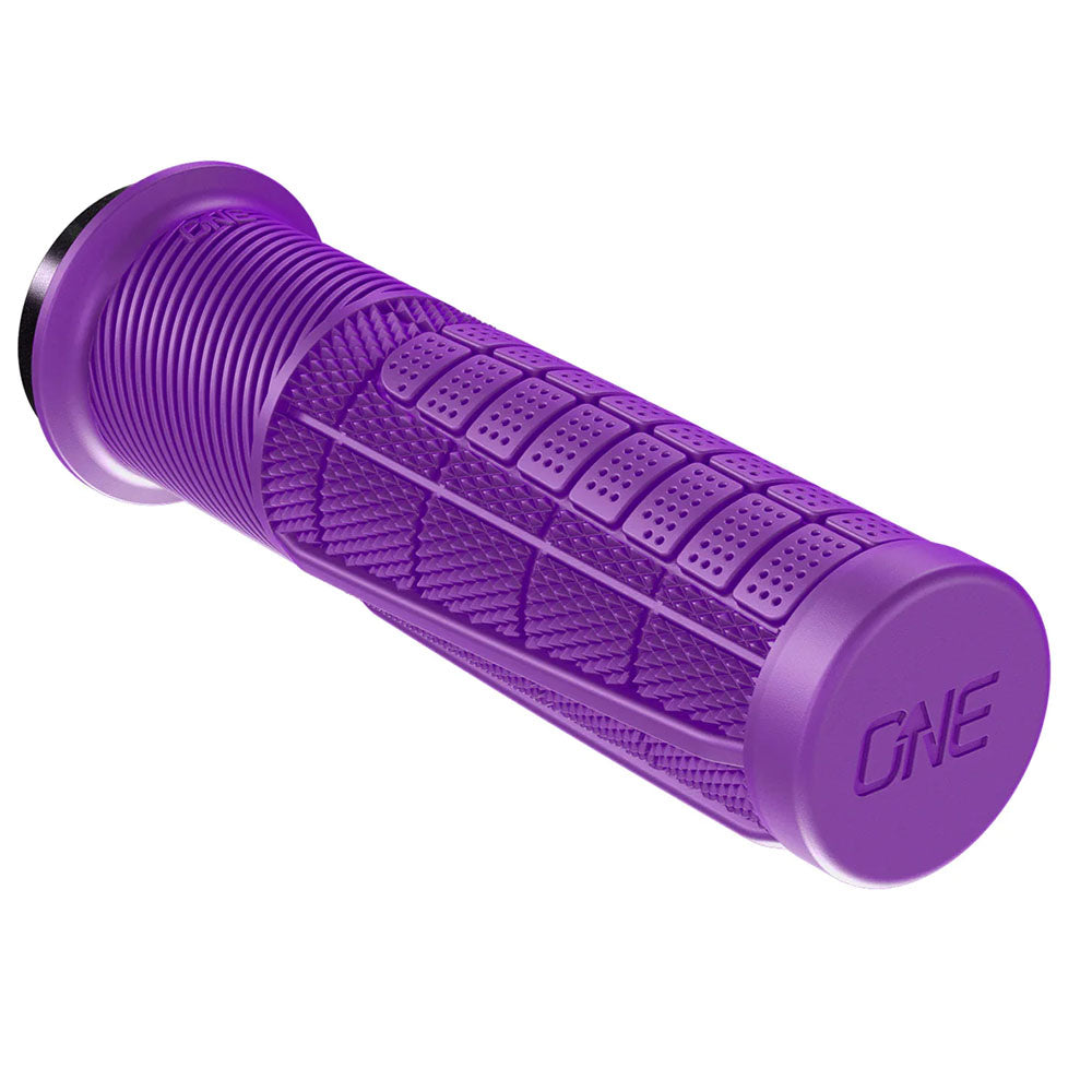OneUp Components Thick Lock-On Grips, Purple