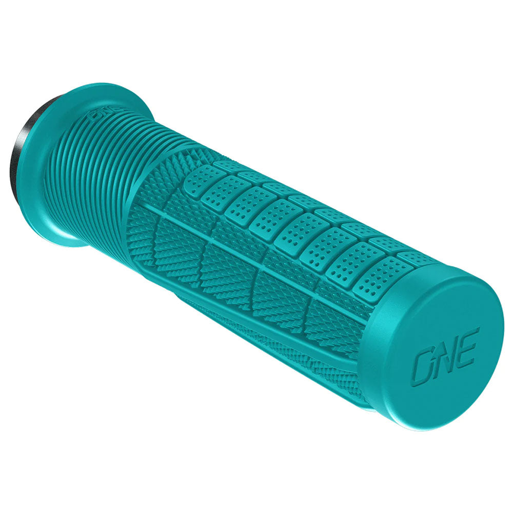 OneUp Components Thick Lock-On Grips, Turquoise