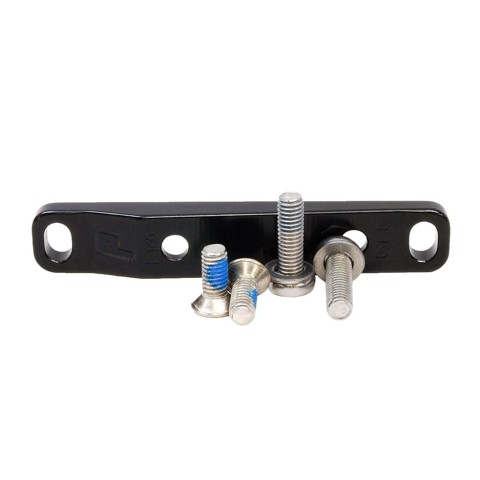 Paul Components Flat Mount Bracket Front 140/160mm w/ Bolts Black