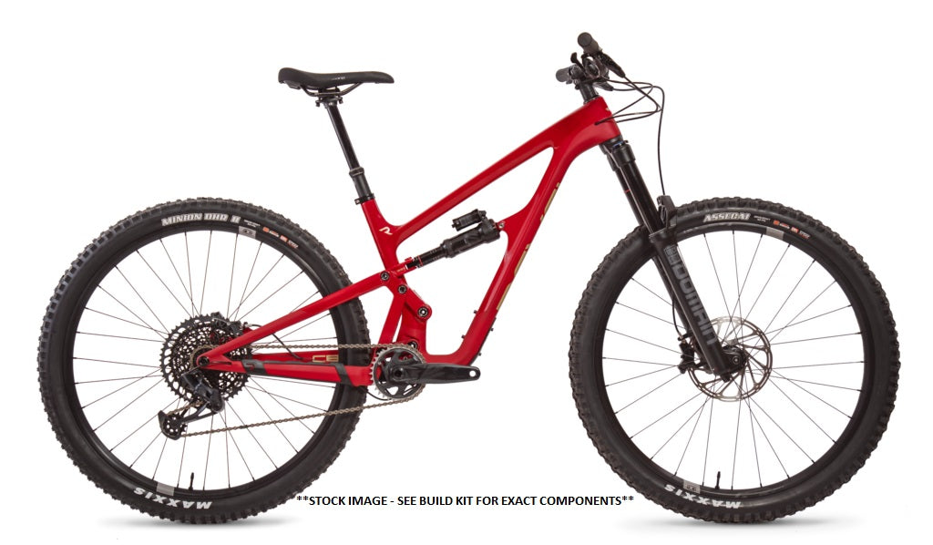 Revel Rail 29" Carbon Complete Mountain Bike - Large, Shimano XT Build, Shred Velvet Cake (Red)