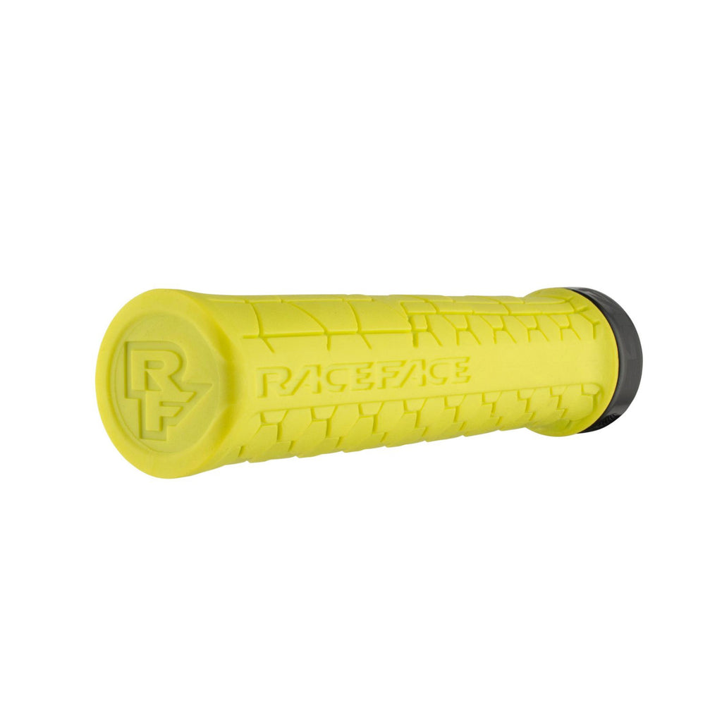 RaceFace Getta Grips - Yellow, Lock-On, 30mm