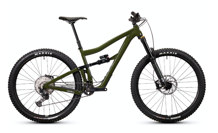 Ibis Ripmo AF Aluminum 29" Complete Mountain Bike - SLX Build w/ Alloy Wheels, Dank Avocado - Medium