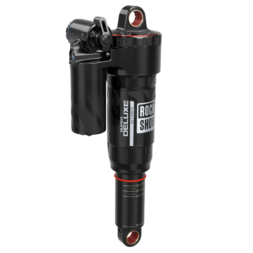 RockShox Super Deluxe Ultimate RC2T Rear Shock - 230 x 57.5mm, LinearAir, 2 Tokens, Reb/Low Comp, 320lb L/O Force, Standard, C1