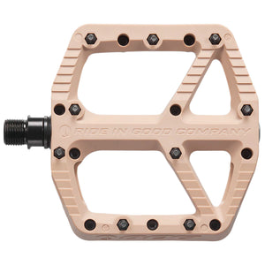 SDG Comp Pedals - Platform, Composite , 9/16" , Tan