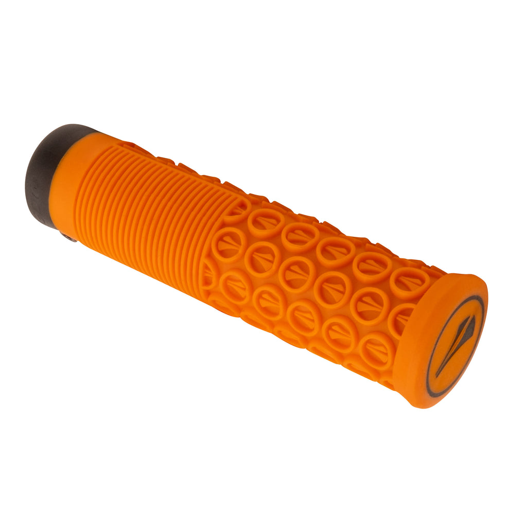 SDG Thrice 33 Lock-On MTB Grips - Orange