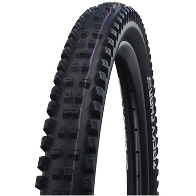 Schwalbe Tacky Chan Tire - 27.5 x 2.40 Tubeless Folding BLK Evolution Line Super Downhill Addix Ultra Soft E-50