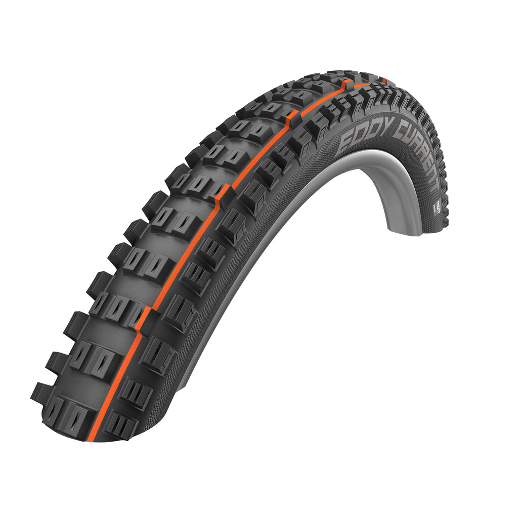Schwalbe Eddy Current Front Tire - 27.5 x 2.6, Tubeless, Folding, Black, Evolution, Super Trail, Addix Soft