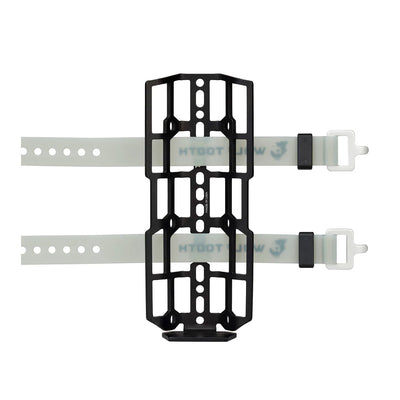 Wolf Tooth Components Morse Cargo Cage With 2 Straps Black