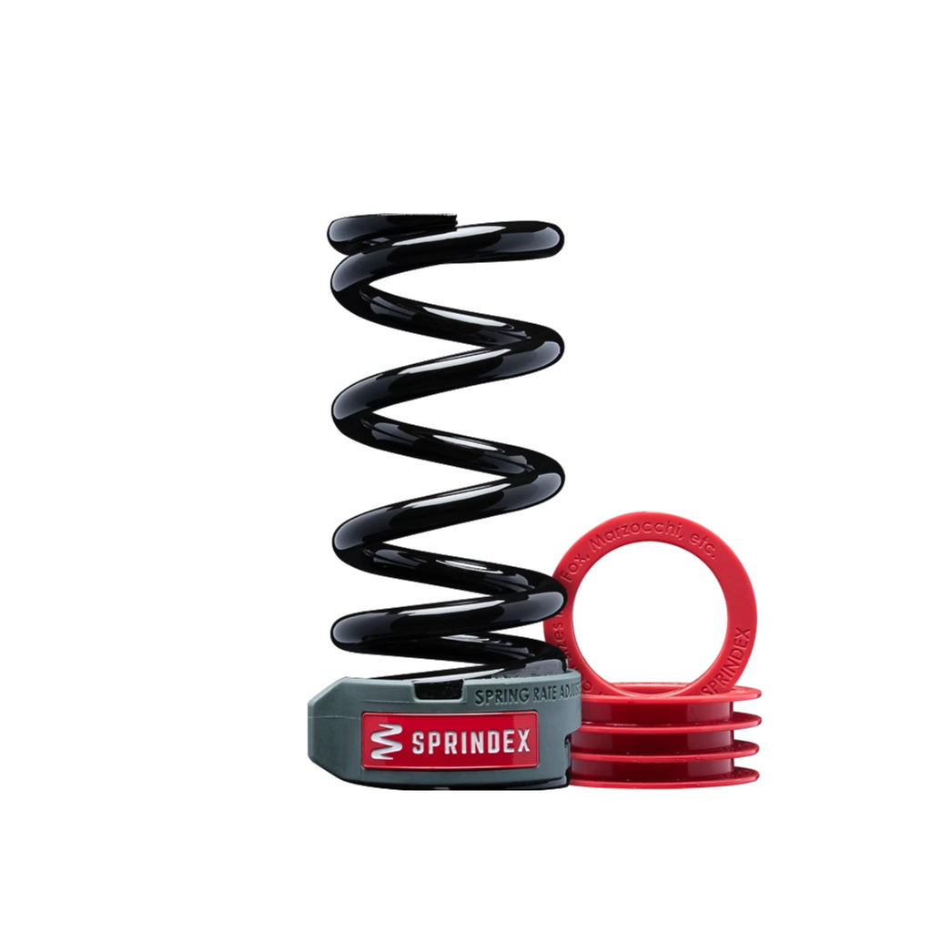 Sprindex XC / Trail Rear Shock Spring - 380-430 lbs, 55mm, 2.2" Stroke