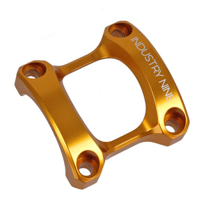 Industry Nine A35 Stem Faceplate Gold