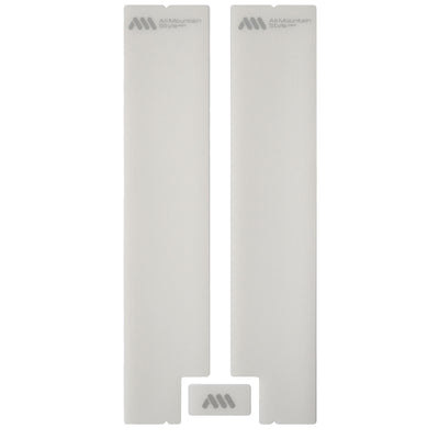 All Mountain Style Honeycomb Fork Guard, Clear/Silver